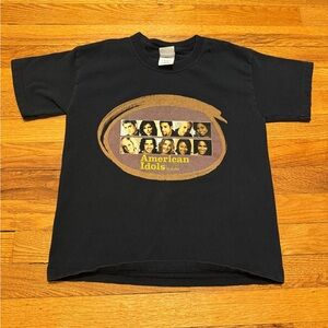 Vintage Y2K American Idol Live Tour 2006 T-shirt, Kids Small, Chris Daughtry